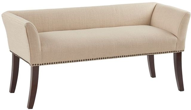 Olliix by Madison Park Cream Welburn Accent Bench-3