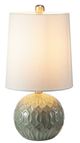 A & B Home Neutral Gray Glaze Table Lamp-1