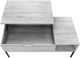 Monarch Specialties Inc. Grey Lift-Top Coffee Table-4