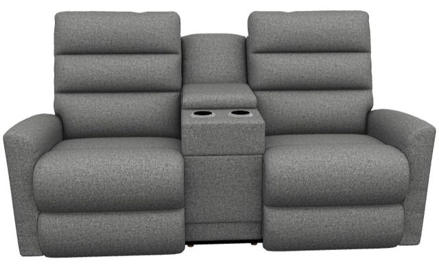La-Z-Boy® Liam Granite Power Wall Reclining Loveseat with Console and Headrest-1