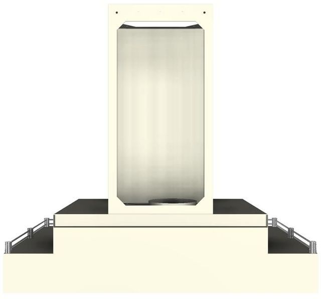 Vent-A-Hood® 36" Biscuit Contemporary Wall Mount Range Hood-2