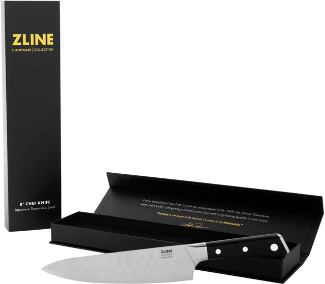 ZLINE 8” Professional Damascus Steel Chef’s Knife-1