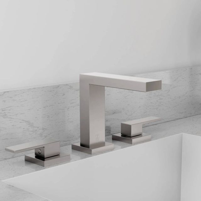 ZLINE Core Palisades Brushed Nickel Modern Widespread Bath Faucet-2