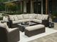 Signature Design by Ashley® Brook Ranch Brown Outdoor Lounge Chair-4