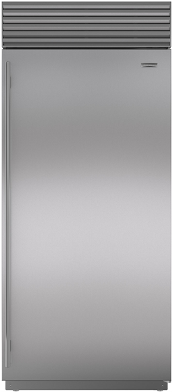 Clearance Sub-Zero® 22.6 Cu. Ft. Stainless Steel Upright Freezer-0