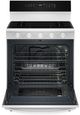 Whirlpool® 30" White Freestanding Gas Range with Air Cooking Technology-1