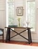 Kincaid® Modern Classics Brown Crossfit Sofa Table with Black Base-1