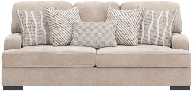 Benchcraft® High Profile Taupe Sofa-1