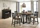 Intercon Harper Brushed Brown/Pecan Lattice Back Stool-1