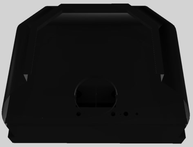 Vent-A-Hood® Designer Series 36" Black Wall Mounted Range Hood-2