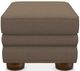 La-Z-Boy® Pembroke Java Ottoman with Brass Nailhead Trim-1