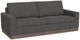 International Furniture Direct Georgia Dark Gray Sofa-0