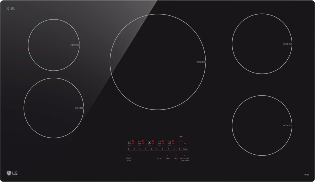LG 37" Black Induction Cooktop 