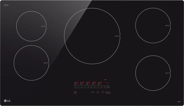 LG 37" Black Induction Cooktop -0