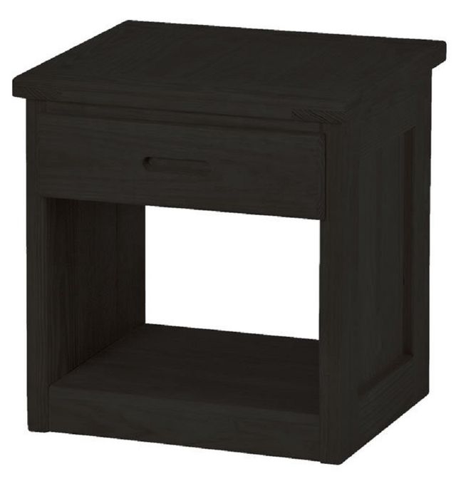 Crate Designs™ Furniture Espresso 24" Nightstand-0