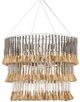 Currey & Company St. Barts Taupe Chandelier-0