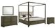 Coaster® Gran Park 4-Piece Dark Cocoa Queen Bedroom Set-0