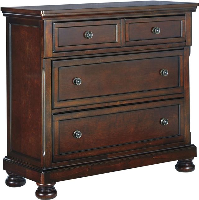 Millennium® by Ashley® Porter Rustic Brown Media Chest-0