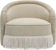 TOV Furniture Pamela Tan Tasseled Lounge Accent Chair-3