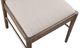 Bassett® Furniture Origins Phelps Fog Dining Chair with Cream Upholstered Seat-2
