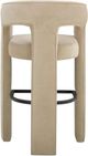 TOV Furniture Malone Taupe Chenille Bar Stool-5