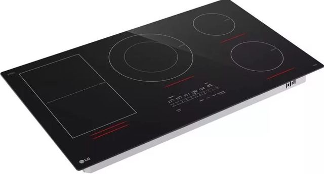 LG 36” Black Ceramic Smart Induction Cooktop-1