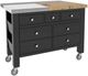 Canadel Gourmet Peppercorn Washed Kitchen Island-0