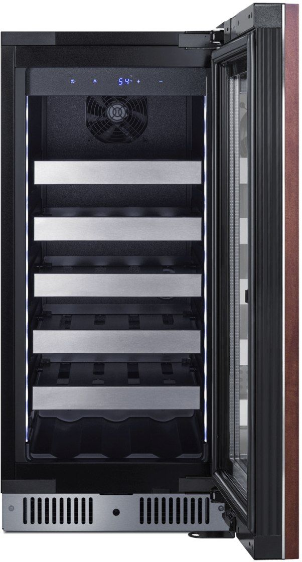 Summit® 15" Panel Ready Built-In Wine Cooler-1