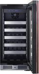 Summit® 15" Panel Ready Built-In Wine Cooler-1