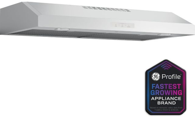 GE Profile™ 36" Stainless Steel Under Cabinet Range Hood-4