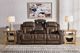 Signature Design by Ashley® Stargin Hickory Power Reclining Sofa with Adjustable Headrest-3