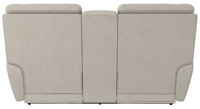 La-Z-Boy® Ava Ivory Power Reclining Loveseat with Console and Headrest-3