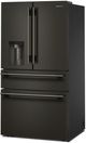 KitchenAid® 36" 28.74 Cu. Ft. Black Ore French Door Refrigerator with Exterior Water and Ice and FreshChill™ Full-Width Refrigerated Drawer-3