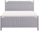 Mazin Furniture Wellsummer Gray Queen Panel Bed-1