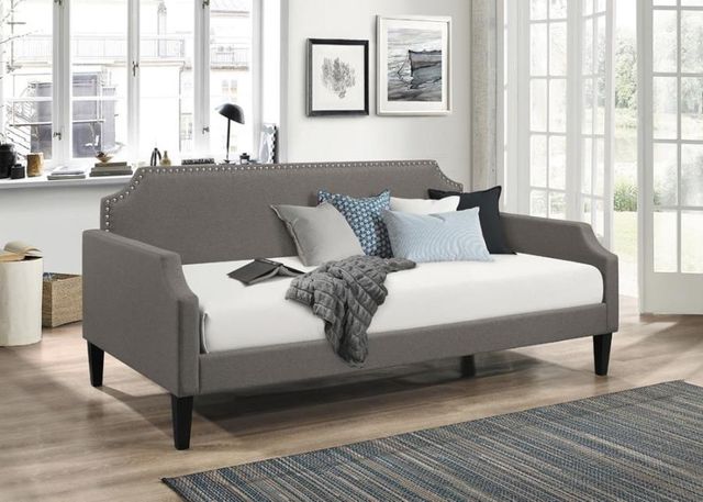 Coaster® Upholstered Twin Daybed with Nailhead Trim-1