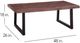 Steve Silver Co. Jennings 3-Piece Cherry Occasional Table Set with Ebony Base-2