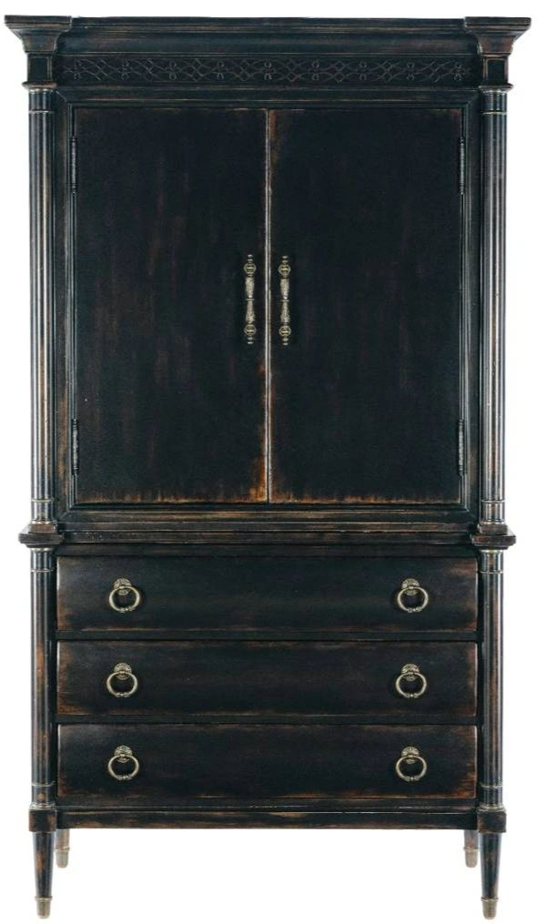 Hooker® Furniture Charleston Black Cherry Jewelry Armoire-2