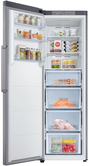 Samsung 11.4 Cu. Ft. Stainless Look Convertible Upright Freezer