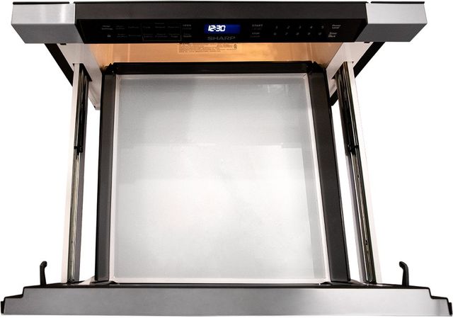 Sharp® 1.2 Cu. Ft. Stainless Steel Microwave Drawer-2