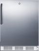 Accucold® by Summit® 5.5 Cu. Ft. Stainless Steel Under the Counter Refrigerator-0