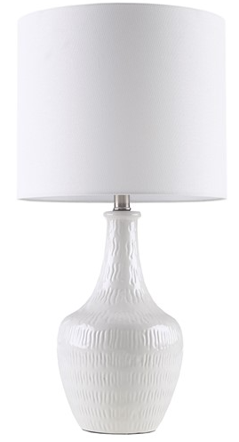 Olliix by Hampton Hill Celine White Ceramic Vase 26