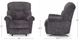 Franklin™ Darwin Recruit Charcoal Power Rocker Recliner-1