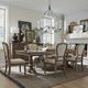 Liberty Furniture Americana Farmhouse 7-Pieces Beige/Dusty Taupe Optional Trestle Dining Table Set-1