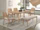 Crown Mark Arden Beige Dining Side Chair-1