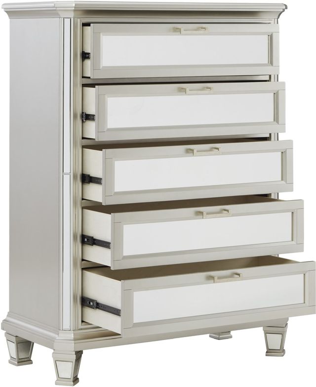 Signature Design by Ashley® Lindenfield Silver Drawer Chest-2