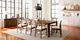 Bassett® Furniture Origins Spence Natural Dining Chair with Nomad Cream Upholstered Seat-5