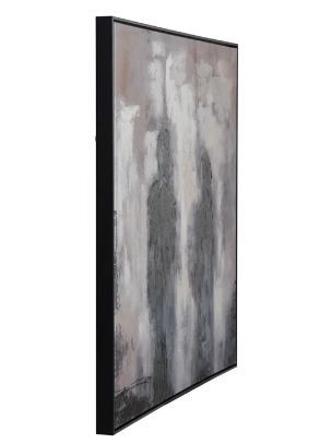 Stylecraft White Canvas Painting-2