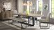 Intercon Eden Rustic Dune Dining Table with Black Trestle Base-1