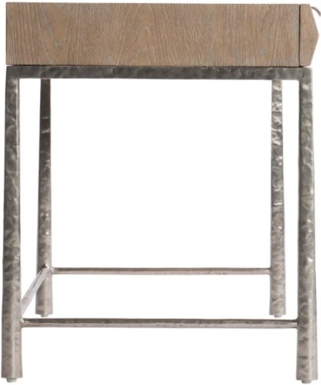 Bernhardt Aventura Brown/Chrome Desk-1