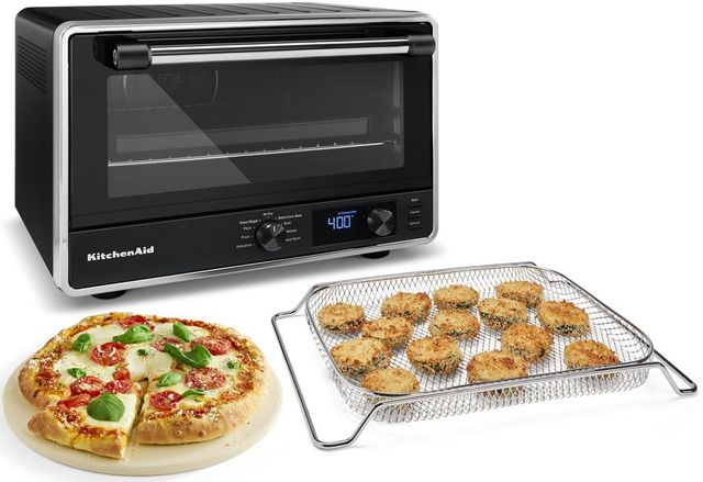 KitchenAid® 16" Matte Black Countertop Oven-4